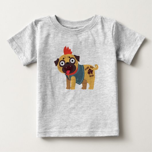 パンクが死んでいない ベビーTシャツ (正面)