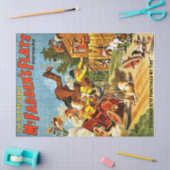 パンクしたタイヤGATCデコページ 薄葉紙 (クラフト)