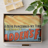 パンクしたタイヤGATCデコページ 薄葉紙 (ギフト)