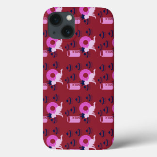 パンクな赤ちゃん 赤 iPhone 13ケース