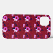 パンクな赤ちゃん 赤 Case-Mate iPhoneケース (裏面 (横))