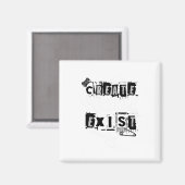 パンクのクレード作成 マグネット (正面/裏面)