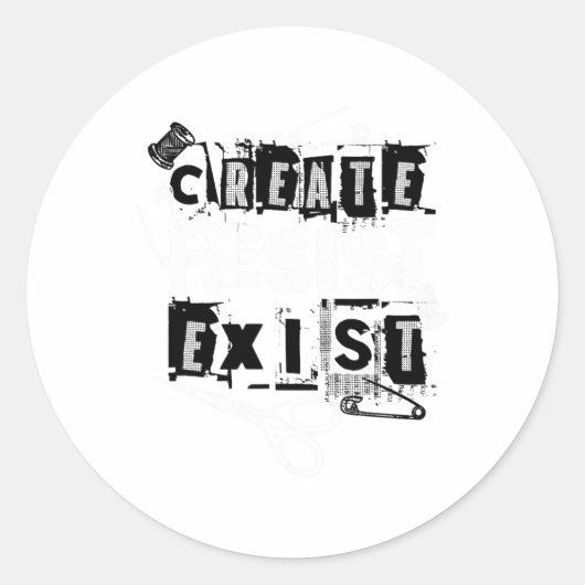 パンクのクレード作成 ラウンドシール (正面)