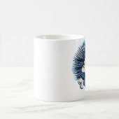 パンクのスカル コーヒーマグカップ (中央)