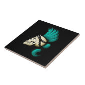 パンクのスカル タイル (側面)