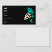 パンクのスカル 名刺 (正面/裏面)