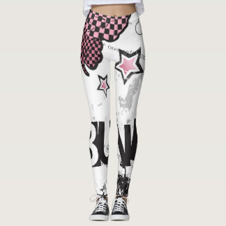 パンクのモダンなデザインのLeggins レギンス