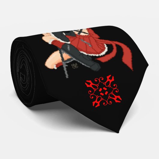 パンクのロリータのタイ ネクタイ (ロール)