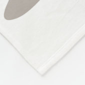 パンクの格好をしたハドロザウルス恐竜。 フリースブランケット (角)