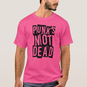 パンクの死んでいないヴィンテージパンクロックパンクが出ていない Tシャツ