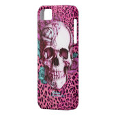 パンクの衝撃的なヒョウプロダクトでかわいらしい! thnx PJ Case-Mate iPhoneケース (裏面左)