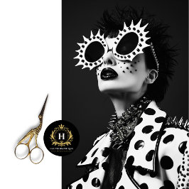 パンクはっきりしたロックスタースパイクサングラスデクページ 薄葉紙