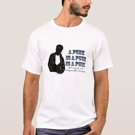パンクはパンクです Tシャツ (正面)