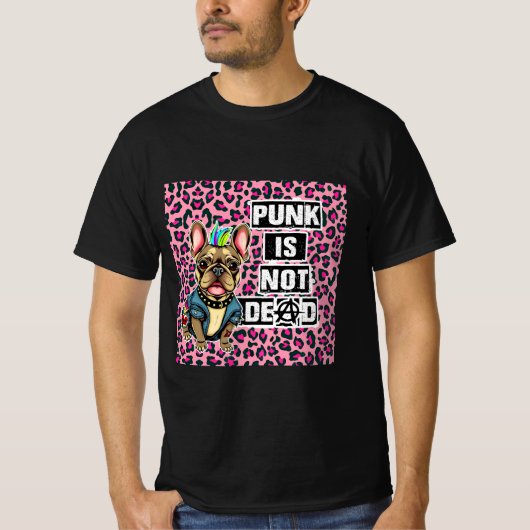 パンクはフランス版の死人ではない Tシャツ (正面)