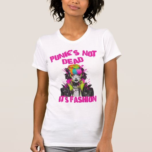 パンクは死んでない Tシャツ (正面)