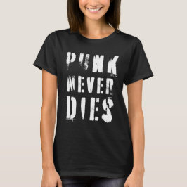 パンクは決して死なない ミュージック 引用 Tシャツ