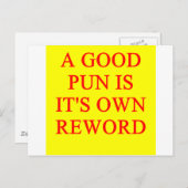 パンクを食べる ポストカード (正面/裏面)