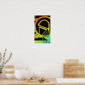 パンクアイスクリームドリブル ポスター (キッチン)