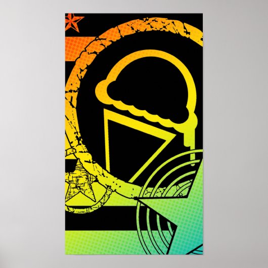 パンクアイスクリームドリブル ポスター (正面)