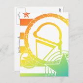 パンクアイスクリームドリブル ポストカード (正面/裏面)