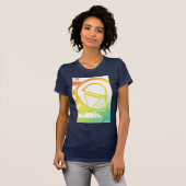 パンクアイスクリームドリブル Tシャツ (正面フル)