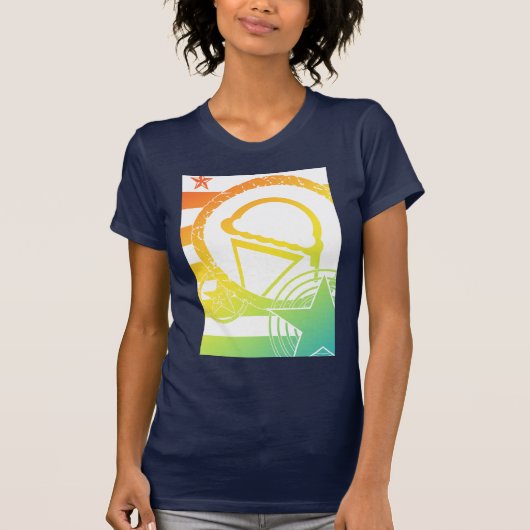 パンクアイスクリームドリブル Tシャツ (正面)