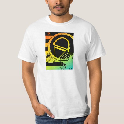 パンクアイスクリームドリブル Tシャツ (正面)