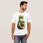 パンクアボカドTシャツ Tシャツ (正面フル)