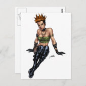 パンクオルタナティブガールバイアルリオ ポストカード (正面/裏面)