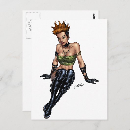 パンクオルタナティブガールバイアルリオ ポストカード (正面/裏面)