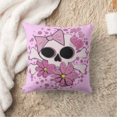 パンクガーリースカル クッション (ブランケット)