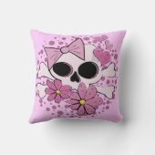 パンクガーリースカル クッション (裏面)