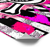 パンクガーリースカル ポスター (角)