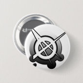 パンクガールズANARCHY PUNK ROCK music 缶バッジ (正面&裏面)