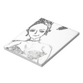 パンクガール…僕はアメリカの女の子アイドルだ ノートパッド (回転)