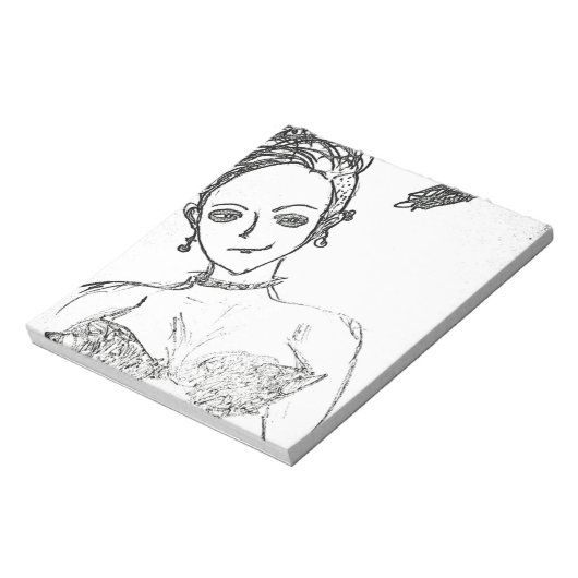 パンクガール…僕はアメリカの女の子アイドルだ ノートパッド (回転)