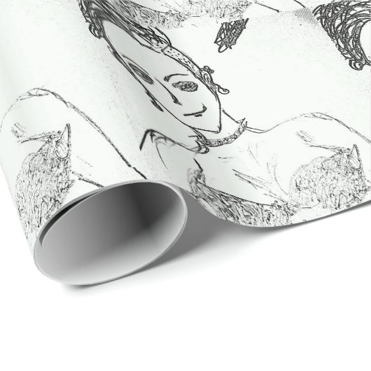 パンクガール…僕はアメリカの女の子アイドルだ ラッピングペーパー (ロールコーナー)