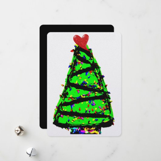 パンククリスマスツリー シーズンカード (正面/裏面インサイチュ)