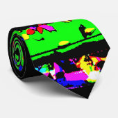 パンククリスマスツリー ネクタイ (ロール)