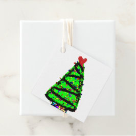 パンククリスマスツリー フェイバータグ