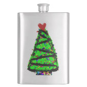 パンククリスマスツリー フラスク (正面)