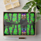 パンククリスマスツリー 薄葉紙 (ギフト)