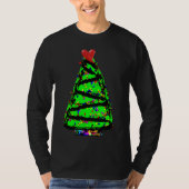 パンククリスマスツリー Tシャツ (正面)