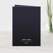 パンクゲーマー10代のガールブラック16th誕生日 カード (裏面)