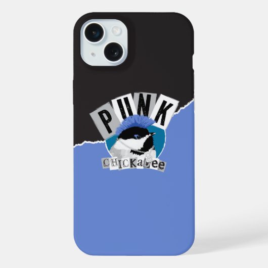 パンクシジュウカラ iPhoneケース (裏面)