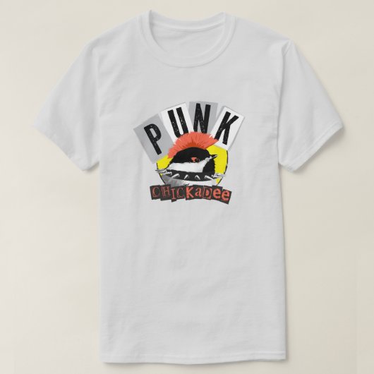 パンクシジュウカラTシャツ Tシャツ (デザイン正面)