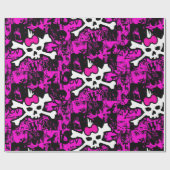 パンクスカルプリンセス包装紙 ラッピングペーパー (フラット)