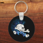 パンクスカル キーホルダー (正面)