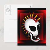 パンクスカル-3 ポストカード (正面/裏面)