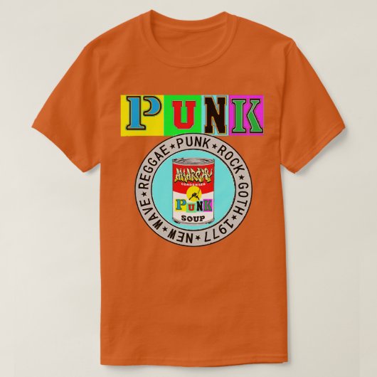 パンクスープ Tシャツ (デザイン正面)